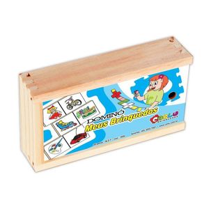Dominó Educativo Meus Brinquedos - Carlu