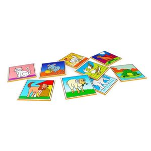 Jogo Educativo - Memória Animais E Filhotes - Carlu