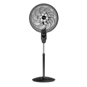 Ventilador De Coluna Mallory Max Control Com 3 Velocidades Preto Com Grafite 110v