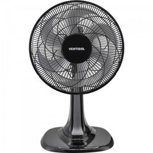 Ventilador De Mesa Ventisol Turbo 6 30cm Preto-cinza 220v f002