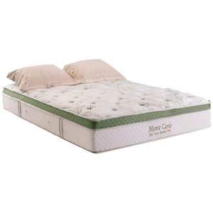 Colchão Casal Com Molas Ensacadas Monte Carlo 138x188x33cm Herval
