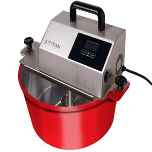 Panela Misturadora De Doces Profissional Zurique 10L Titan Vermelho - Bivolt