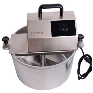 Panela Misturadora De Doces Profissional Zurique 10L Titan Alumínio - Bivolt