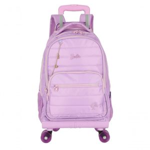 Mochilete Com Carrinho Lilas - Unico Lilás