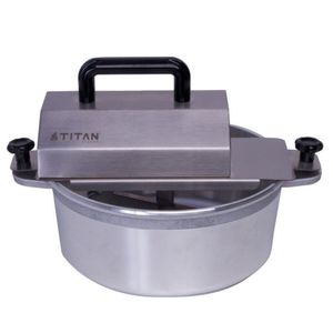 Panela Elétrica Misturadora De Doces Profissional Zurique Titan 7L Alumínio - Bivolt