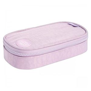 Estojo Escolar Infantil Minibox Happy Lilás - Tilibra
