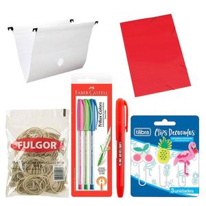 Material De Escritório Office 10 Peças - Tend