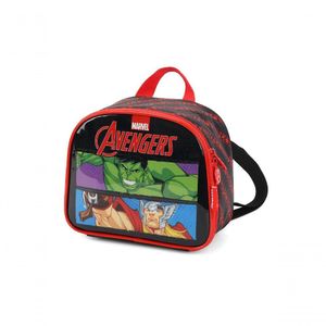 Lancheira Infantil Avengers Vermelho - Unico Vermelho