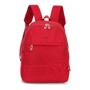Mochila Mickey Art Nylon Vermelho - Unico Vermelho
