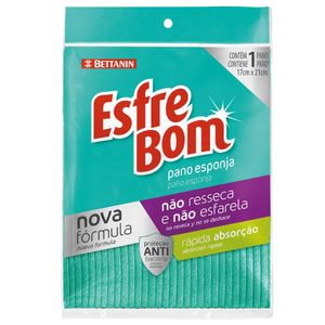 Pano Esponja Vegetal Esfrebom Bettanin