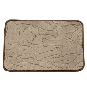 Tapete Pet Buettner Para Comedouro Pet 30cm X 40cm Bege