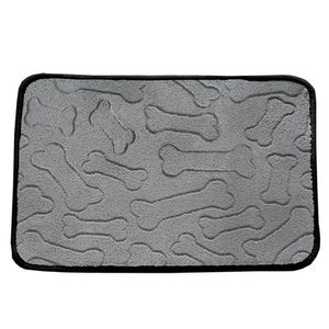 Tapete Pet Buettner Para Comedouro Pet 30cm X 40cm Cinza