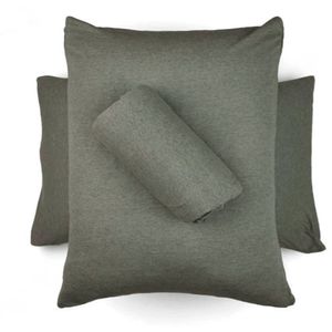 Jogo De Cama Buettner King Malha Mescla 3 Peças Bege