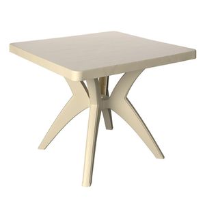 Mesa De Plástico Forte Nature Duoplastic Bege