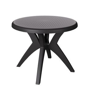 Mesa De Plástico Forte Deluxe Duoplastic Preto