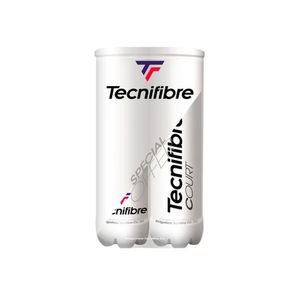 Bola Tenis Tecnifibre Court Tubos Com 16 Bolas Performance