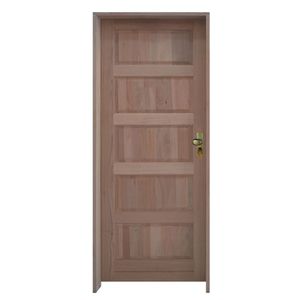 Kit Porta Trento Tauari 82 X 2.10 Batente 14 Cm Fechadura Externa Lado Esquerdo - Rodam