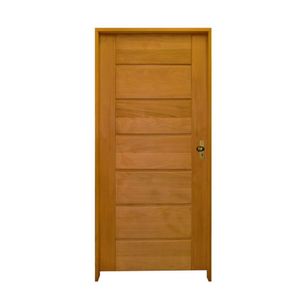 Porta Bbb Tauari 72 X 2.10 Batente Misto 14 Cm Fechadura Externa Lado Esquerdo ? Rodam