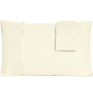 Jogo De Fronhas Bella Cama Malha 100% Algodão 50x70cm Duna