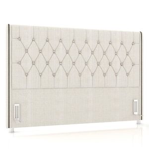 Cabeceira Cama Box Casal 140cm Florenza P02 Linho Creme - Mpozenato