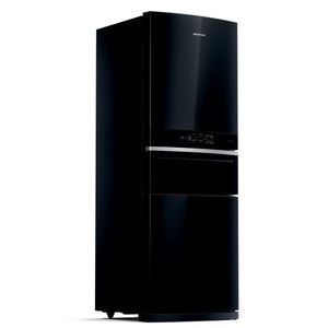 Geladeira Brastemp Inverse 3 Frost Free 419 Litros Preta Com Freeze Control Pro BRY59CE