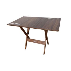 Mesa Dobrável 110x70 Madeira Personalizada Jack Imbuia - Tarimatã