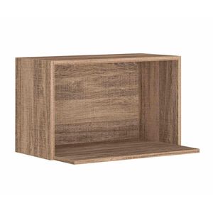 Armário Aéreo Micro-ondas Kali Premium 60cm Carvalho - Nicioli Carvalho