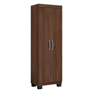 Armário Multiuso Asteca 2 Portas Chocolate - Valdemóveis Chocolate
