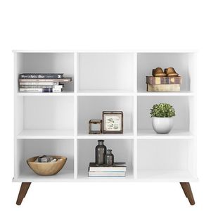Nicho Organizador 1478 Branco Com Pés Retrô - Qmovi Branco
