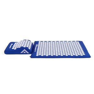 Tapete E Travesseiro Acupress Brasil Azul 68x42 Cm