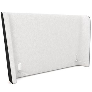 Cabeceira Cama Box Queen 160cm Nilo P05 Couríssimo Preto Bouclê Cru - Lyam Decor