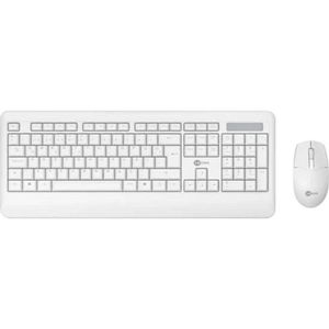 Kit Teclado E Mouse Sem Fio Lecoo Kw202 Branco [f002]