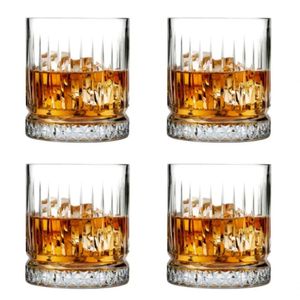 Copo De Cristal Vidro 6 Pcs 220 Ml Whisky