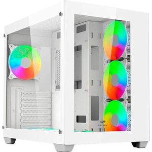 Gabinete Gamer C3tech Aquarius Mt-g910 Sem Fans Branco [f002]