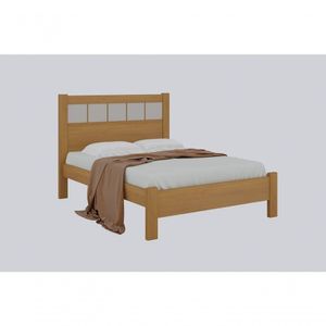 Cama Casal Primícia Plus 100% Mdf - D' Doro Cinamomo/off White