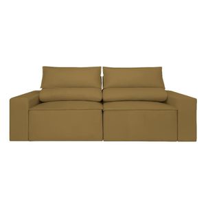 Sofá Retrátil-reclinável 1,80m Confortável Balaqui Decor Capuccino