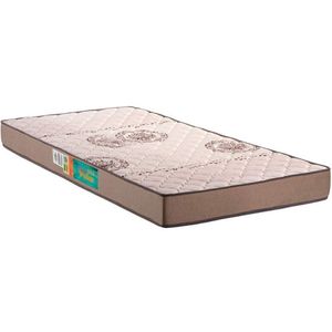 Colchão Solteiro Espuma D33 Pérola Polar 88x188x14 Cm