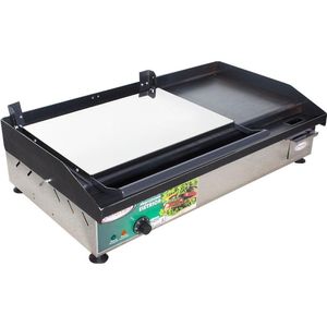 Chapa Elétrica 65x45 Inox Itajobi Com Prensa 220V