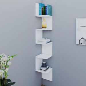 Estante De Canto Multivisão Branco