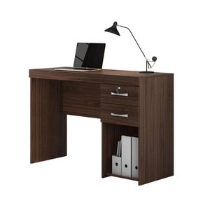 Mesa Escrivaninha Office Iara Com 2 Gavetas Jcm Café