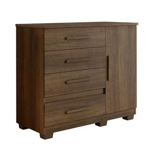 Cômoda Florença 1 Porta 4 Gavetas Benetil Imbuia