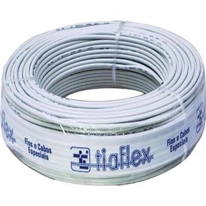 Fio Manga 4 X 26awg Com Blindagem Bege Tiaflex - Rl 100