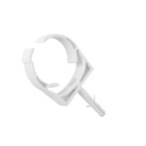 Abraçadeira Com Bucha 1/2'' Branca - Tramontina