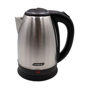 Chaleira Elétrica 1,8l Em Inox Escovado 220v 1500w Rápida Fervura