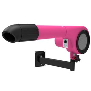 Secador Profissional Com Suporte De Parede Minag Rosa 3 Temperaturas 110V