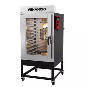 Forno Industrial Turbo Elétrico Venâncio Twister 8 Esteiras Com Cavalete Monofásico 220v Fvt8e-37436