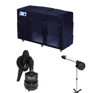 Maquina De Secar + Secador 5000 E Soprador Maxx Kyklon Preto 110v