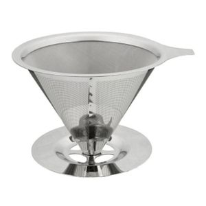 Coador De Cafe Aço Inox Reutilizavel Ecologico grande