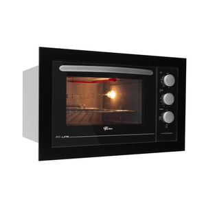 Forno Elétrico de Embutir Fischer Fit Line Preto 48L 34493-95481