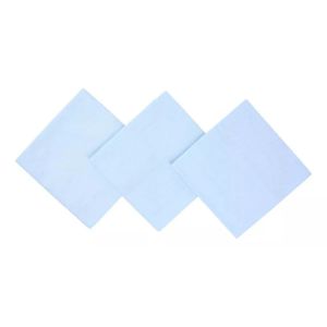 Kit Cueiro Incomfral Bercinho Com 03 Peças Branco 50x80cm Azul